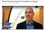 Bild: Blog des Kulmbacher Personalberaters Hans Ulrich Gruber erhält Auszeichnung