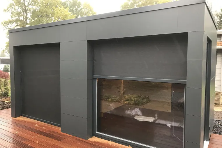 Bild: Design-Saunahaus: Komfort in neuer Dimension