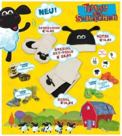 Bild: „Timmy das Schäfchen Winterkollektion“ erhältlich bei Capellishop.de