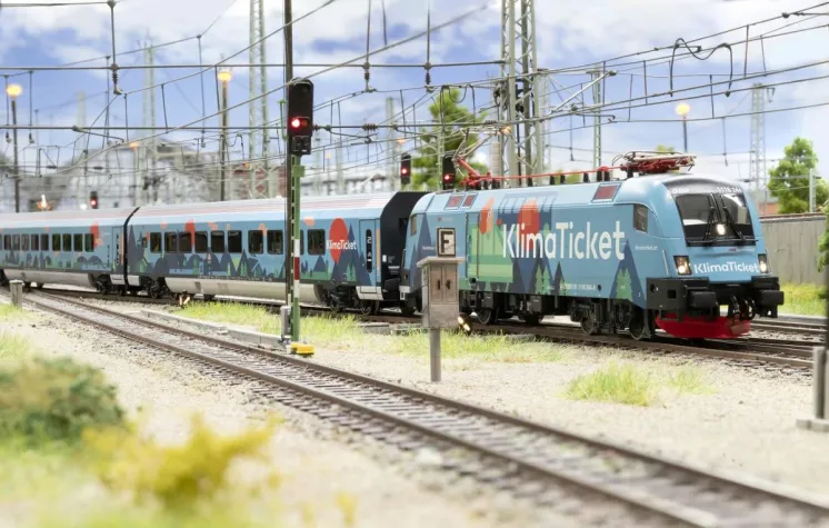 Bild: Ein echter "Klimaschützer": Der neue "Klimajet" von ROCO rollt an