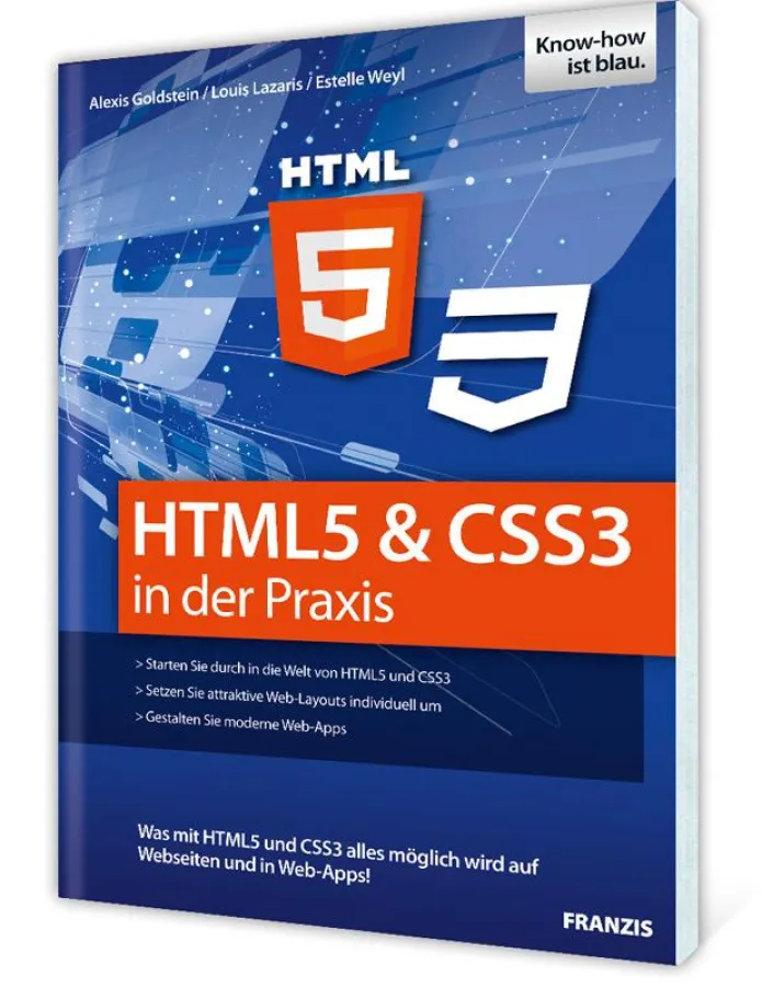 Franzis Verlag - HTML5 und CSS3 in der Praxis