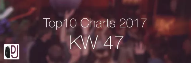 Bild: Aktuelle Top Ten-Charts KW 47/2017