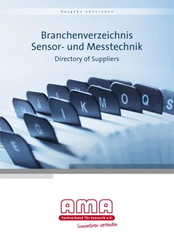Sensorik und Messtechnik auf einen Blick Bild: Sensorik und Messtechnik auf einen Blick