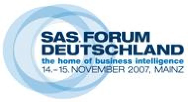 Bild: SAS Forum Deutschland: Deutsche Business-Intelligence-Community trifft sich am 14. und 15. November in Mainz