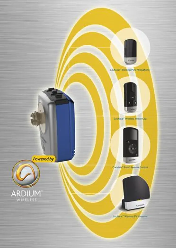 Cochlear Baha 4 kann jetzt mit wegweisendem Wireless-Audiozubehör genutzt werden (F: Cochlear Ltd.)