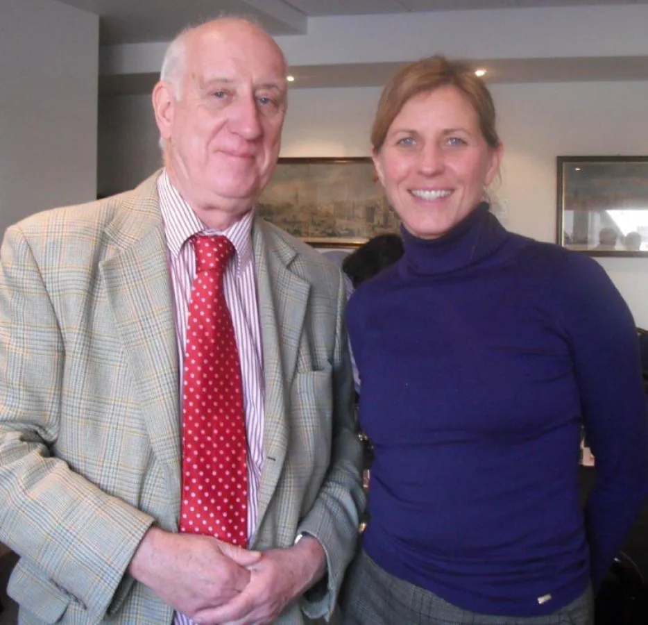 Christiane Bourquin, Geschäftsführerin APR Germany, und Mick Kerford, Direktor APR South Africa
