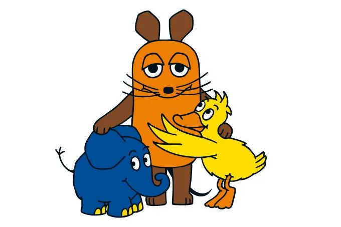 Die Sendung mit der Maus Wandtattoos für Kinder Bild: Die Sendung mit der Maus Wandtattoos für Kinder