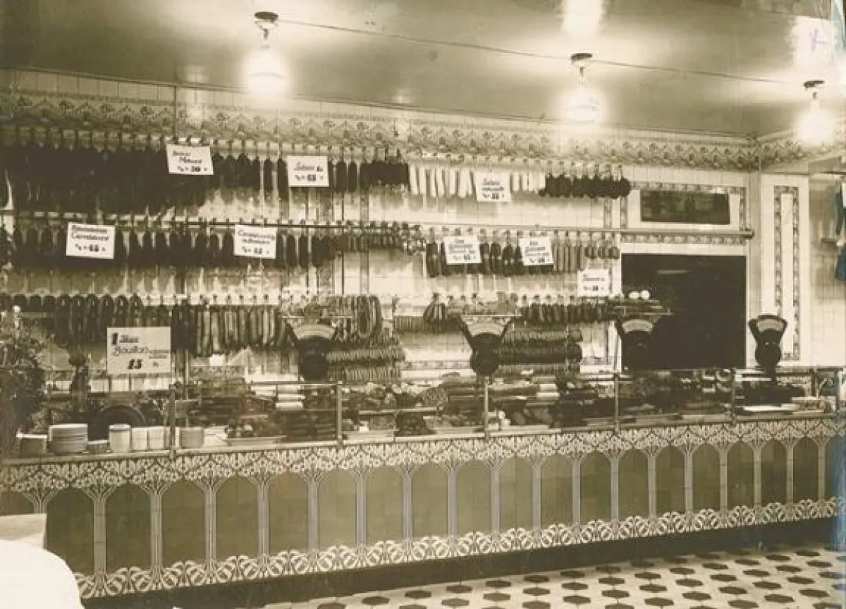 So reichhaltig war das Angebot der Wurstwarenfabrik J. Sicha und Söhne in Gleiwitz-Hindenburg