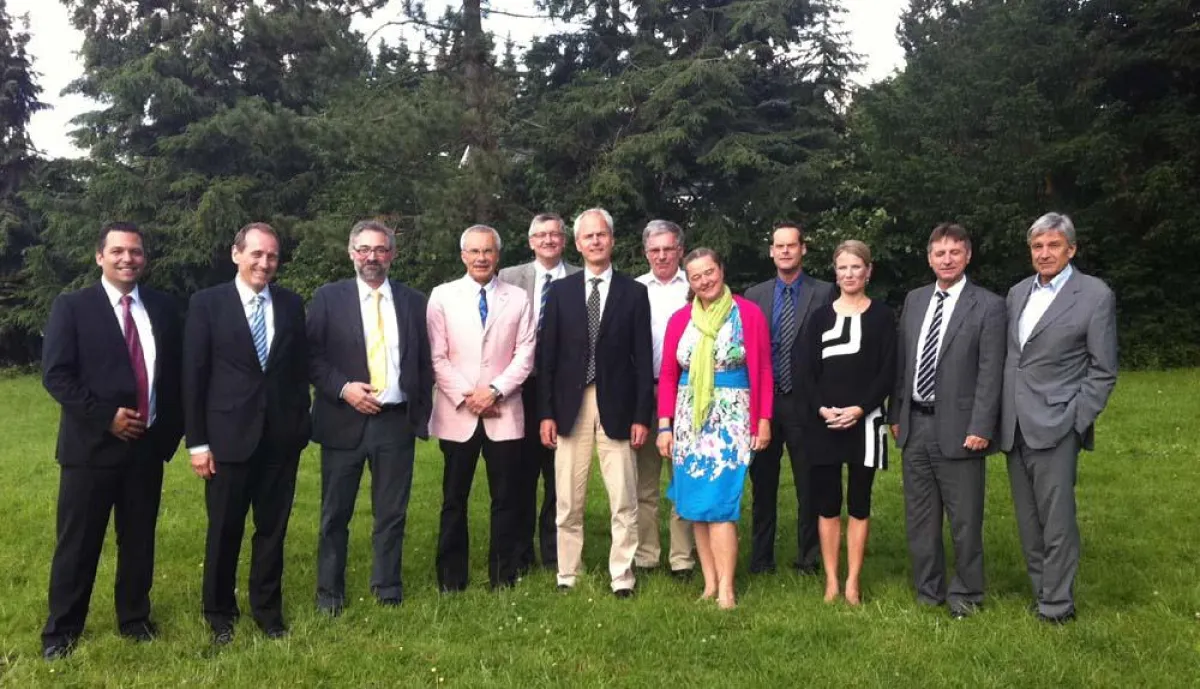 Die Gründungsmitglieder der LAG