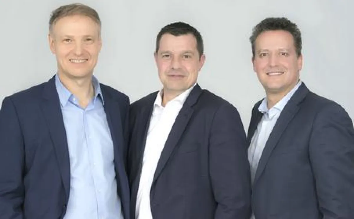 Die neue Geschäftsführung: (v. li): Roman Becker, Frank Meyrahn und Leif Steinbrinker.