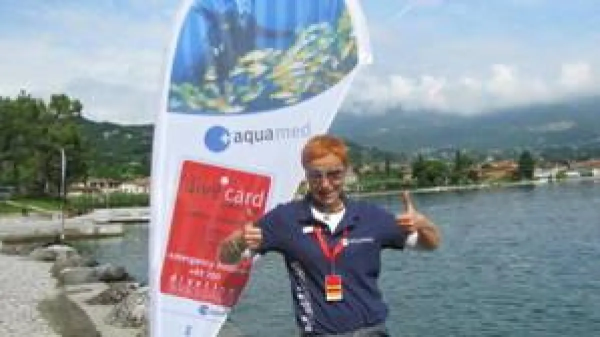 aqua med-Mirarbeiterin Tina Rahner in Salo