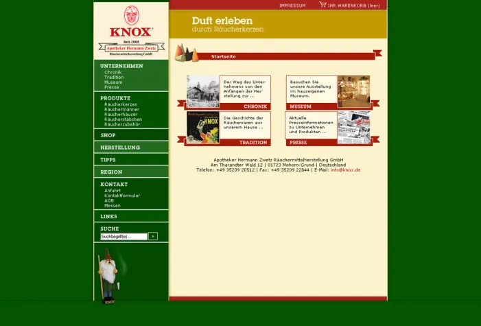 Bild: Relaunch des KNOX Internetauftrittes