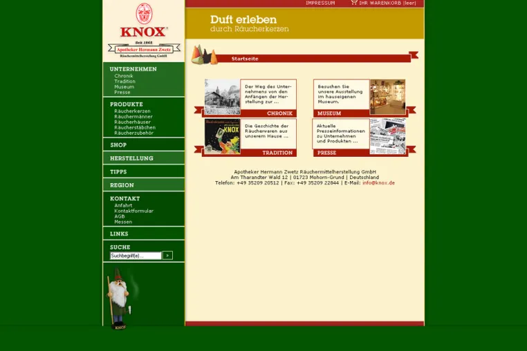 Bild: Relaunch des KNOX Internetauftrittes