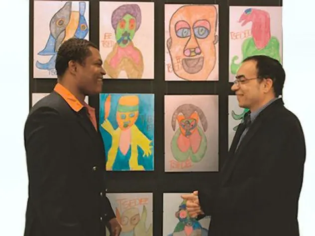 Bild: Ausstellung: "Von Menschen und Monstern – Bilddialoge"