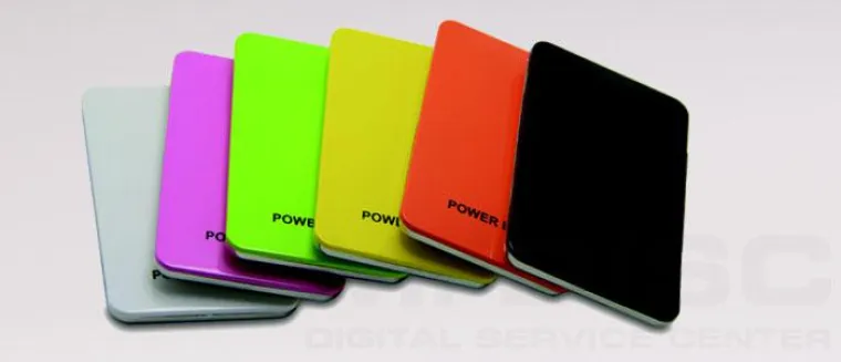 Bild: Handy Akkus mit Logo – bedruckbare Powerpacks bei mrdisc.de