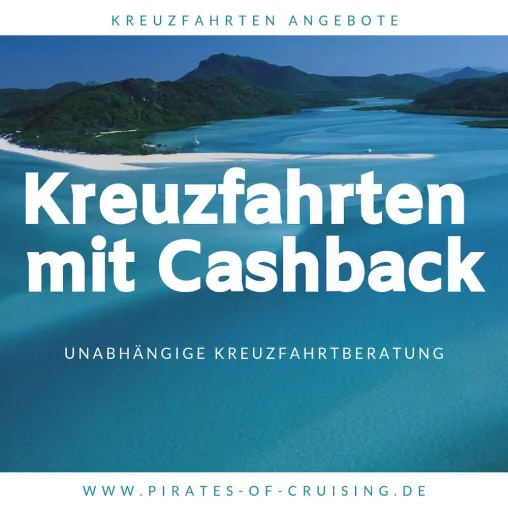 Bild: Pirates Of Cruising bietet 1% Cashback auf Kreuzfahrtbuchungen.