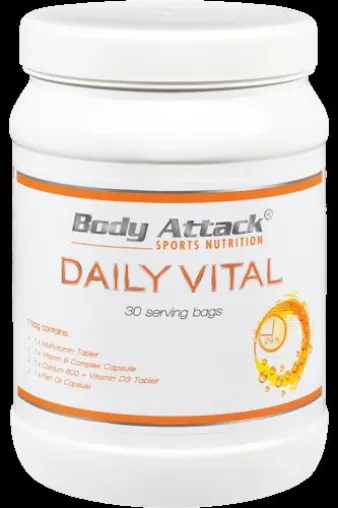 Bild: Body Attack Daily Vital liefert Vitamine und Mineralstoffe