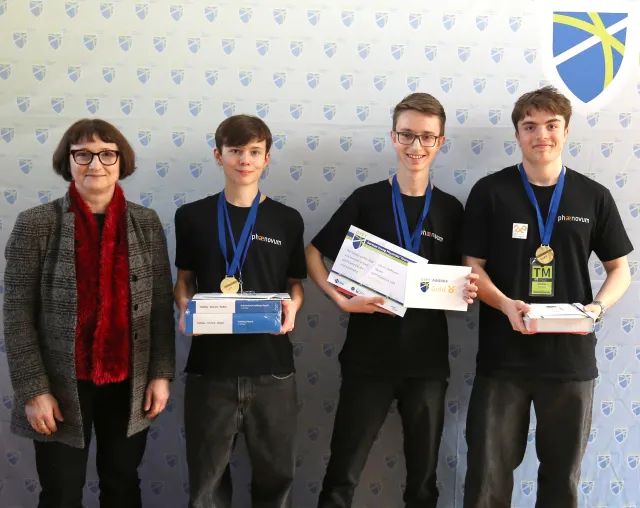 5. Gold in Folge für Team aus Lörrach – Team „hæven“ siegt bei bundesweiter Physikmeisterschaft Bild: 5. Gold in Folge für Team aus Lörrach – Team „hæven“ siegt bei bundesweiter Physikmeisterschaft