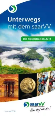 Druckfrisch: saarVV-Freizeitflyer 2011 Bild: Druckfrisch: saarVV-Freizeitflyer 2011