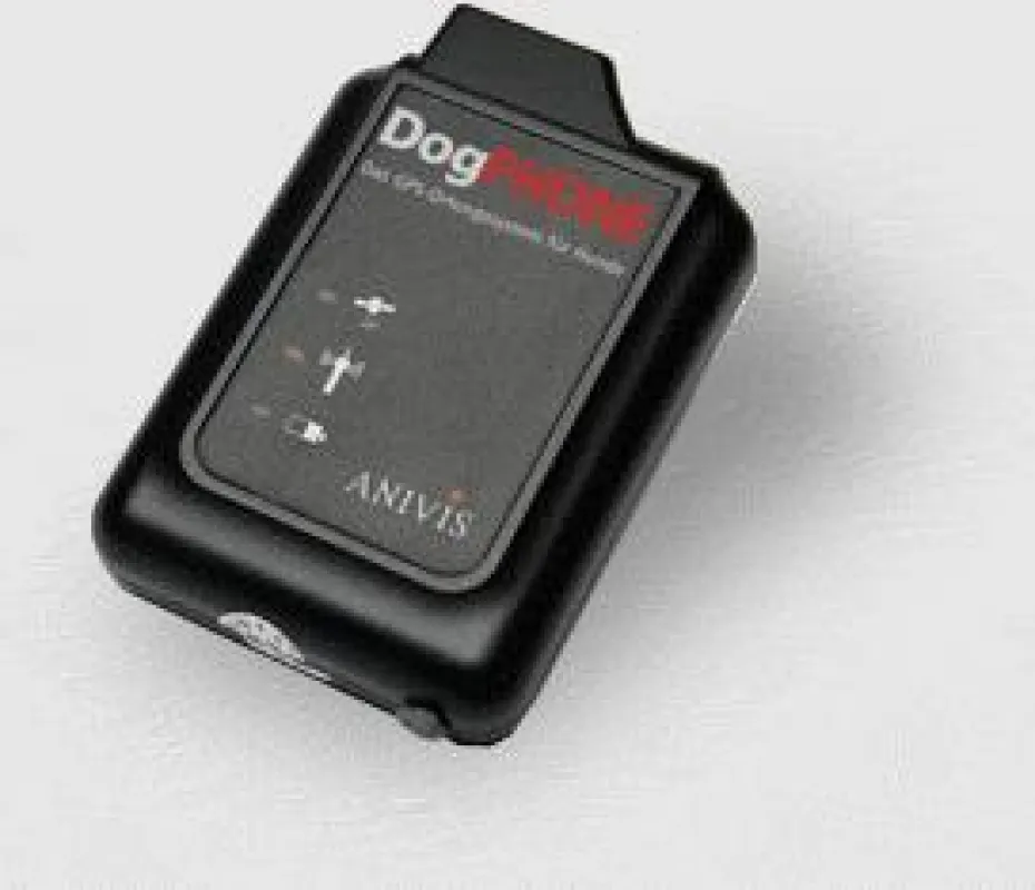 Kaum größer als eine Streichholz- Schachtel, aber sehr effektiv! DogPHONE funktioniert Europaweit und bis auf 15 Meter genau!