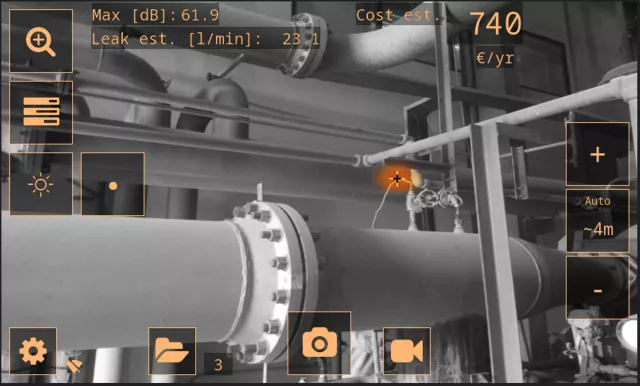 PRÜFHELDEN präsentiert innovative Dienstleistung zur Druckluftleckagenprüfung mit modernstem Messgerät Bild: PRÜFHELDEN präsentiert innovative Dienstleistung zur Druckluftleckagenprüfung mit modernstem Messgerät