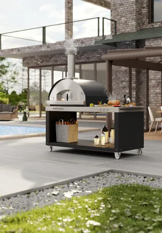 Bild: Neuheit von Fontana: Pizza Desk für die Outdoorküche