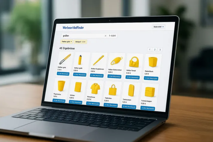 Künstlich intelligente Inspiration für Werbeartikel-Einkäufer: Der neue WerbeartikelFinder mit KI-Beratung Bild: Künstlich intelligente Inspiration für Werbeartikel-Einkäufer: Der neue WerbeartikelFinder mit KI-Beratung