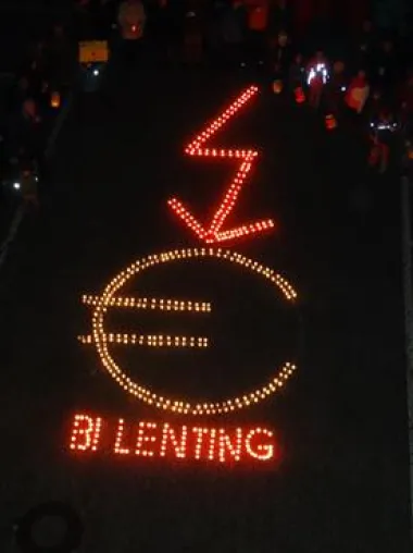 BI Lenting unterstützt Aktion "LICHT AN – für eine dezentrale Stromversorgung!” Bild: BI Lenting unterstützt Aktion "LICHT AN – für eine dezentrale Stromversorgung!”
