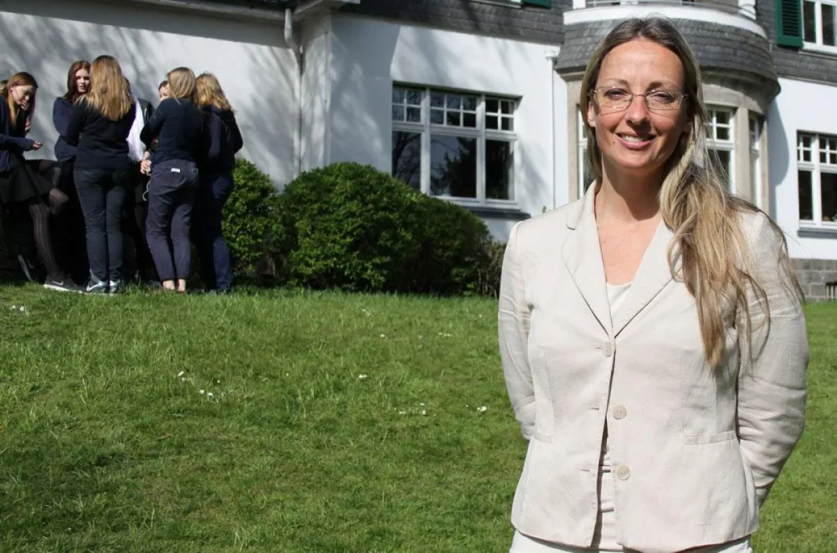 Emelie Roulston-Klein koordiniert den Internationalen Zweig an der Villa Wewersbusch (Foto: Mülders)