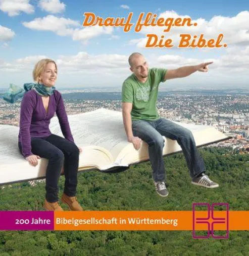 Bild: „Drauf fliegen“ zeigt die Tragkraft der Bibel