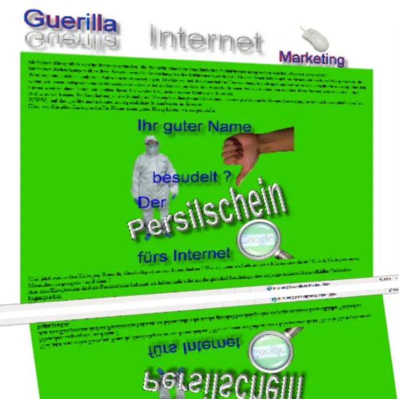 Der Persilschein fürs Internet
