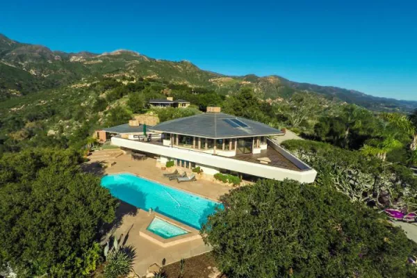 Bild: Hier verbrachte George Michael seine erfolgreichsten Jahre: Santa Barbara Villa zu verkaufen