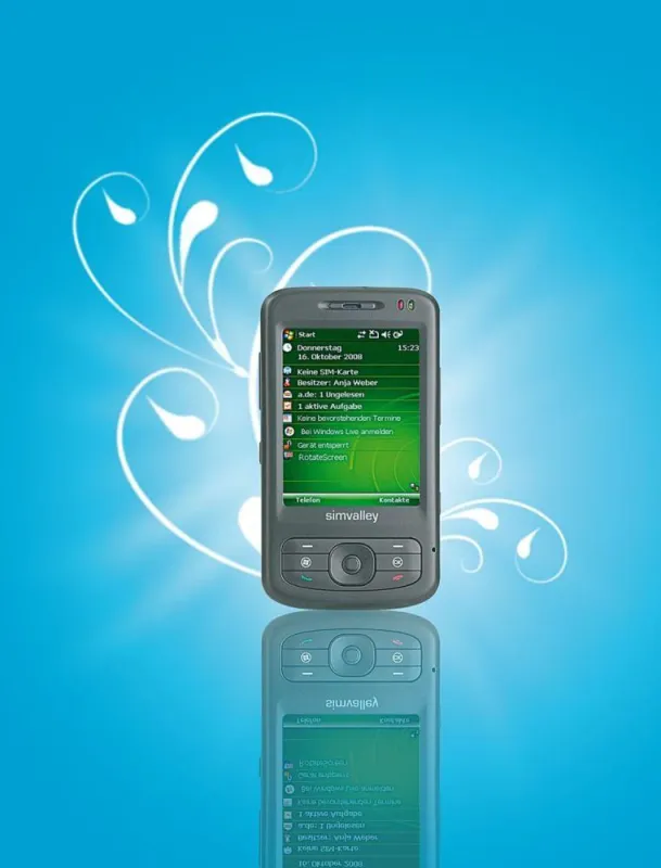 simvalley MOBILE Smartphone XP-65 mit Windows Mobile 6.1 VERTRAGSFREI