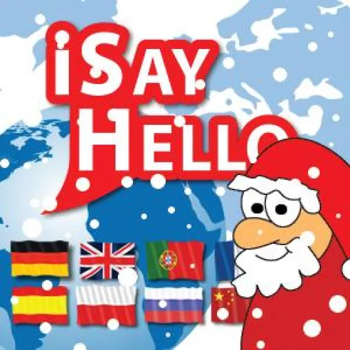 Bild: Der Weihnachtsmann und seine neuen Helfer auf dem iPhone
