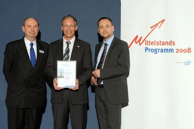 LIMO ist Hauptpreisträger beim Mittelstandsprogramm 2008 Bild: LIMO ist Hauptpreisträger beim Mittelstandsprogramm 2008