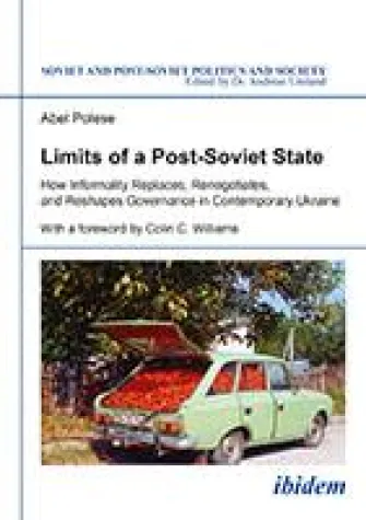 Neuerscheinung: SPPS 154 "Limits of a Post-Soviet State" von Abel Polese Bild: Neuerscheinung: SPPS 154 "Limits of a Post-Soviet State" von Abel Polese