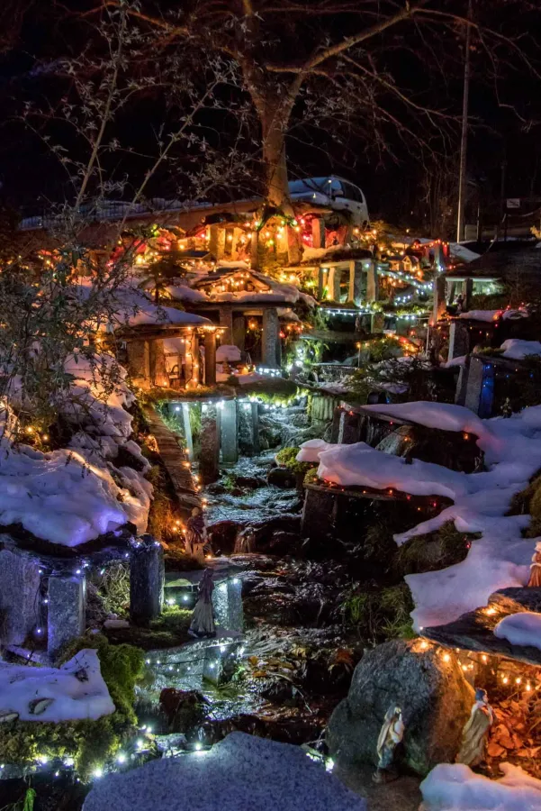 Krippen auf dem Wasser in Crodo © Marco Cerini