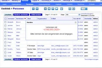 Open Source Lösung verbindet VTiger CRM mit Asterisk-Telefonanlage Bild: Open Source Lösung verbindet VTiger CRM mit Asterisk-Telefonanlage