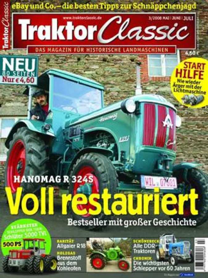 Die erste Ausgabe von TRAKTOR CLASSIC.