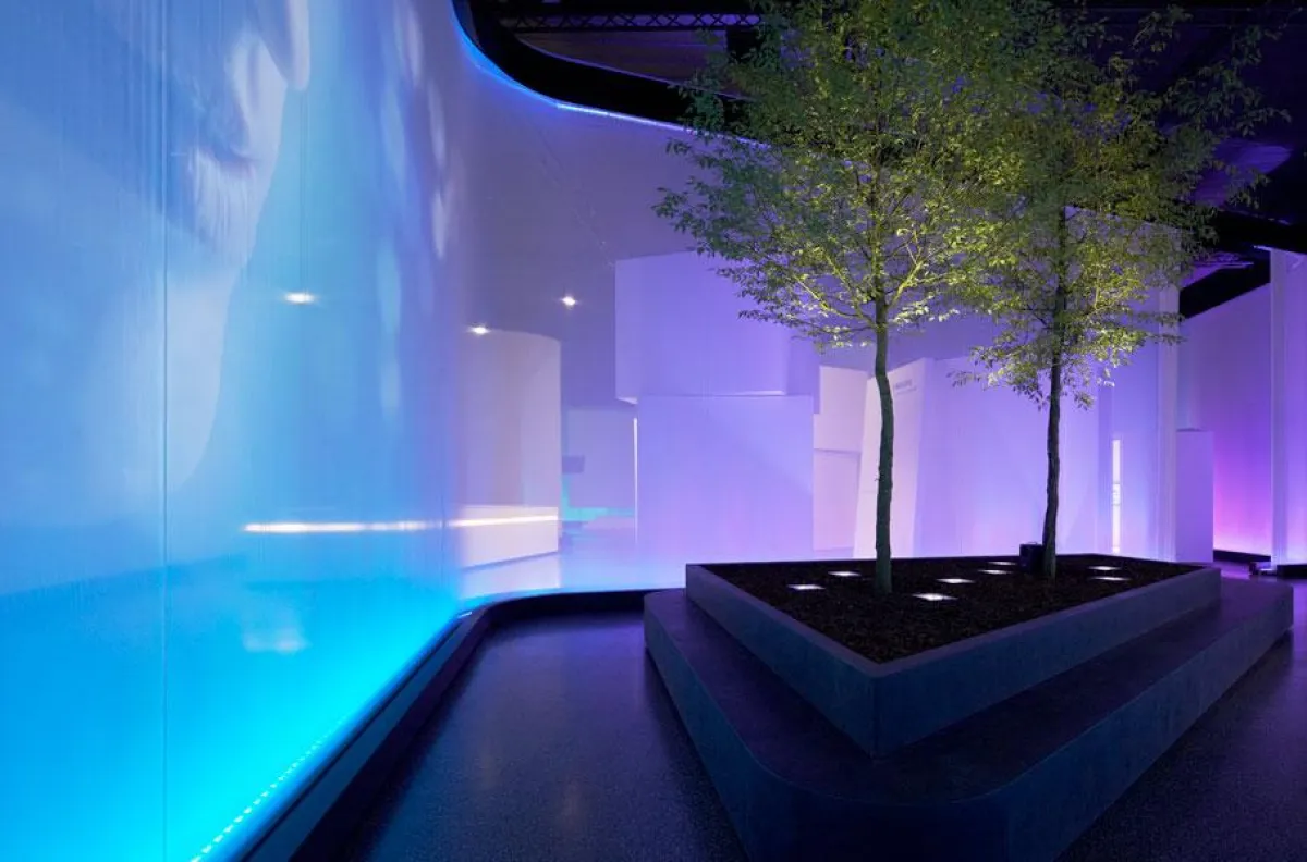 iF award für die D'art Design Gruppe mit der Lichtarchitektur für Philips auf der Light+Building 2010 | Foto: H.G. Esch