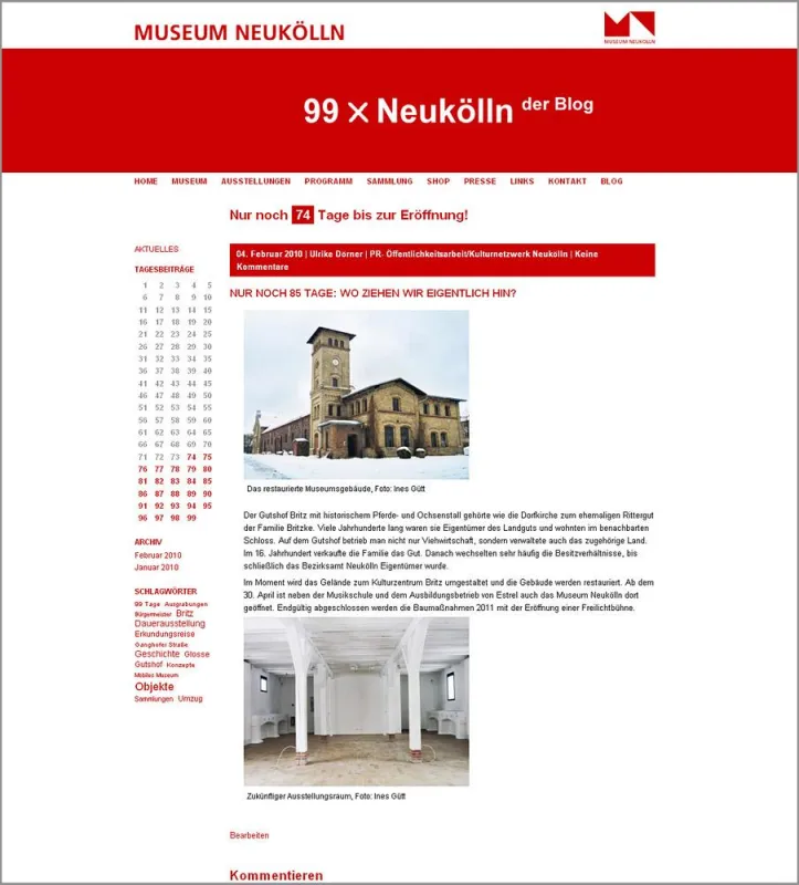 Museums-Blog - Design: Claudia Heckel