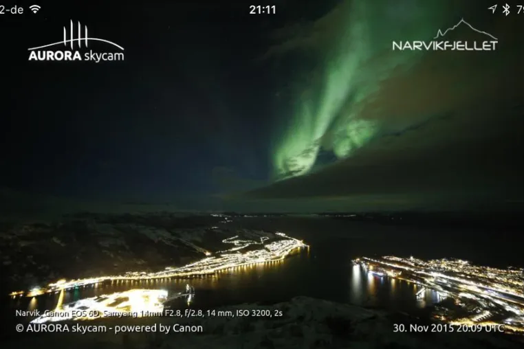 Bild: Aurora Borealis - Polarlichter live erleben