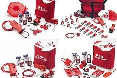 Lockout Tagout Sets zur Verriegelung und Kennzeichnung von Gefahrstellen Bild: Lockout Tagout Sets zur Verriegelung und Kennzeichnung von Gefahrstellen
