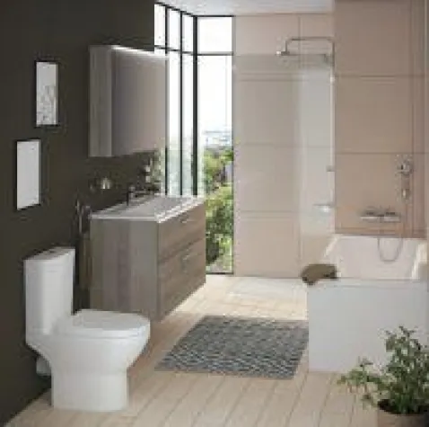 Bild: Zeitloses Design mit funktionalem Anspruch - Badkollektion Integra von VitrA Bad