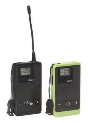 Bild: Rede und Antwort stehen – mit der digitalen TOM-Audio TG-101 eTour