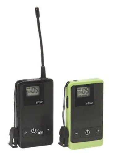 Bild: Rede und Antwort stehen – mit der digitalen TOM-Audio TG-101 eTour