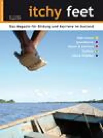 Bild: itchy feet motiviert zu einem Auslandsaufenthalt - Erfahrungsberichte dienen als Anstoß