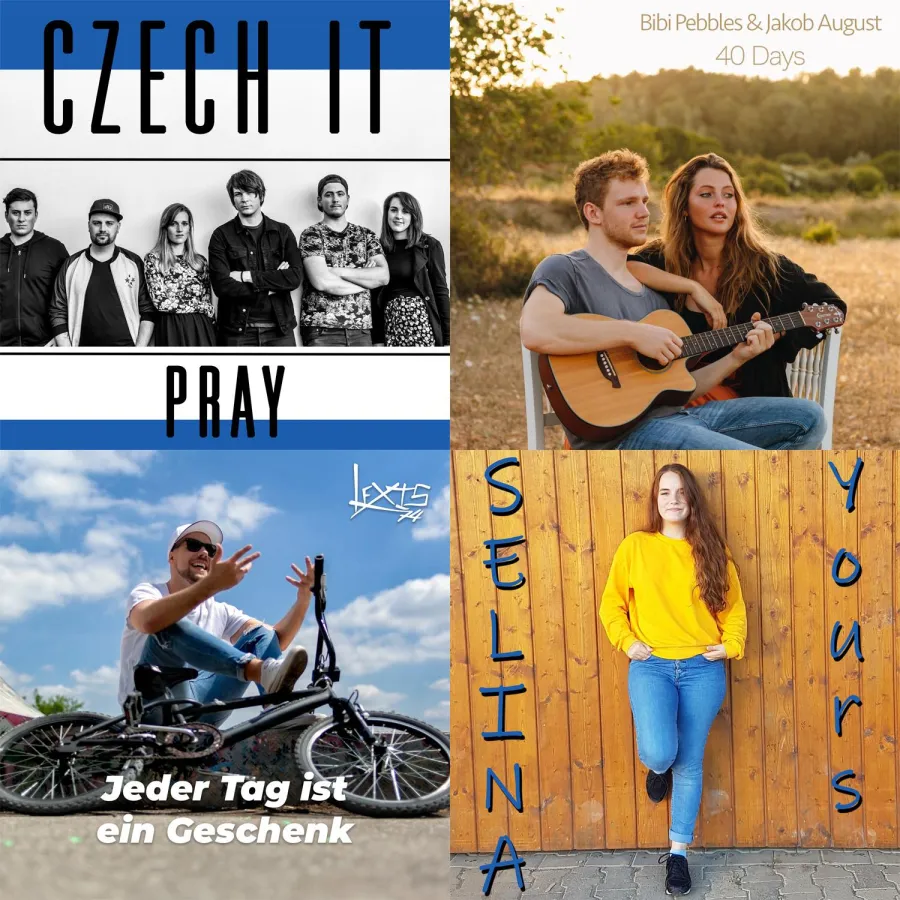 Die Cover der vier Final-Songs