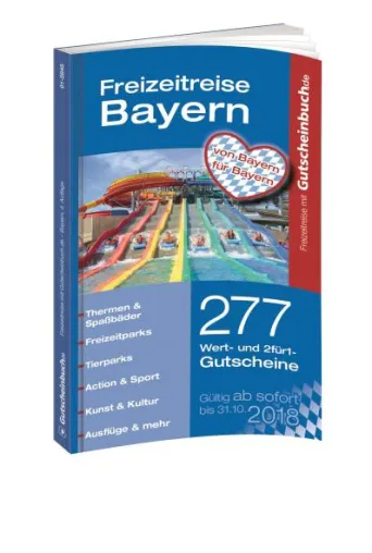 Einen tollen Sommer erleben mit dem bayerisch-blauen Gutscheinbuch Bild: Einen tollen Sommer erleben mit dem bayerisch-blauen Gutscheinbuch
