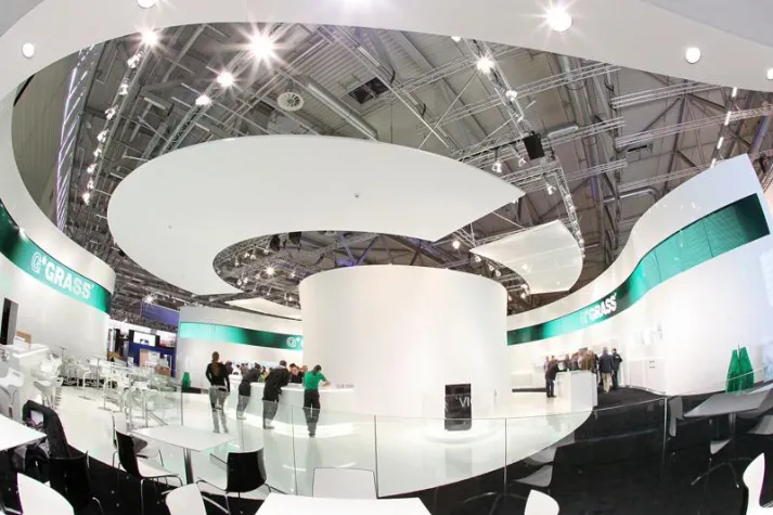 Bild: Light Event Veranstaltungstechnik GmbH setzt GRASS auf der interzum in Szene